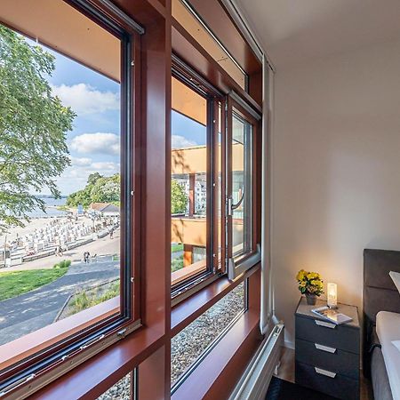 Fewo1846 Intermar - Leichte Brise - Modernes Studioapartment Mit Meerblick Gluecksburg Luaran gambar