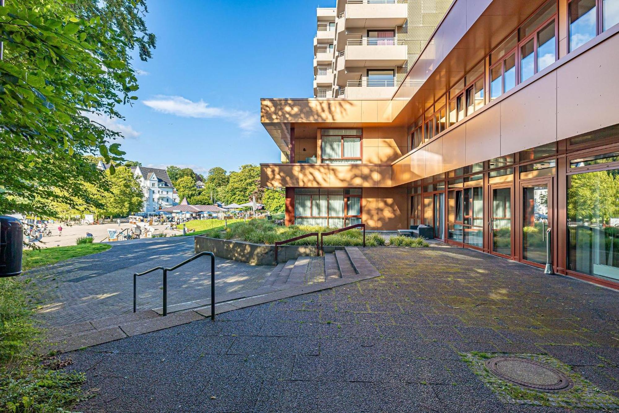 Fewo1846 Intermar - Leichte Brise - Modernes Studioapartment Mit Meerblick Gluecksburg Luaran gambar